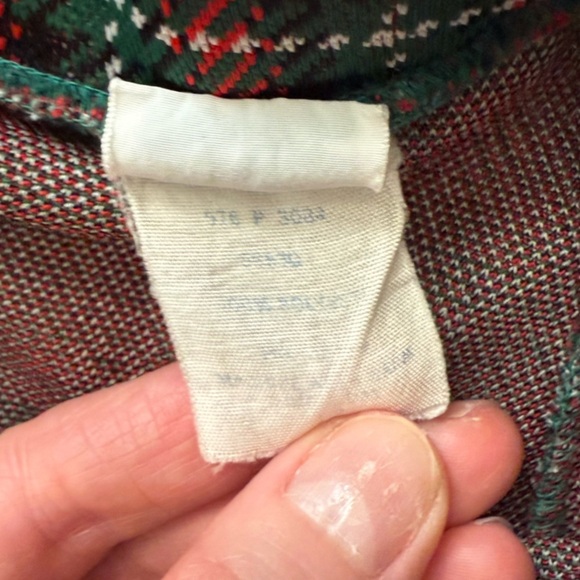 Red and Green Maxi A-Line Skirt for Casual Work - Picture 4 of 7